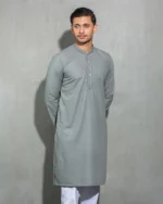 Classic Grey Panjabi - Image 3