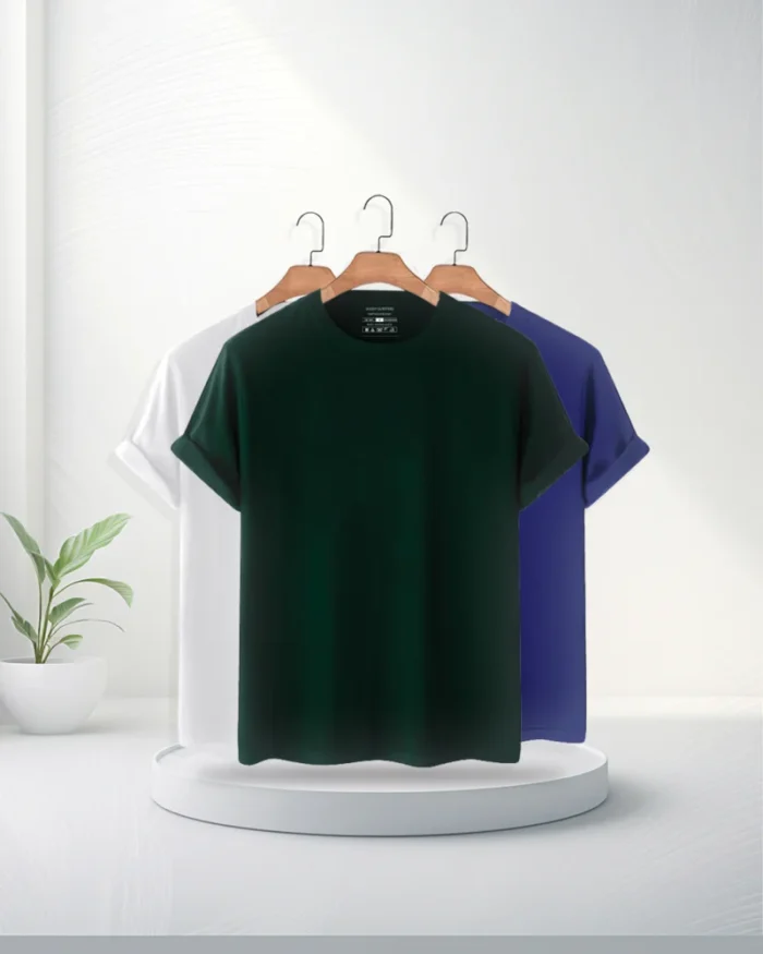 Solid T-Shirt - Image 1